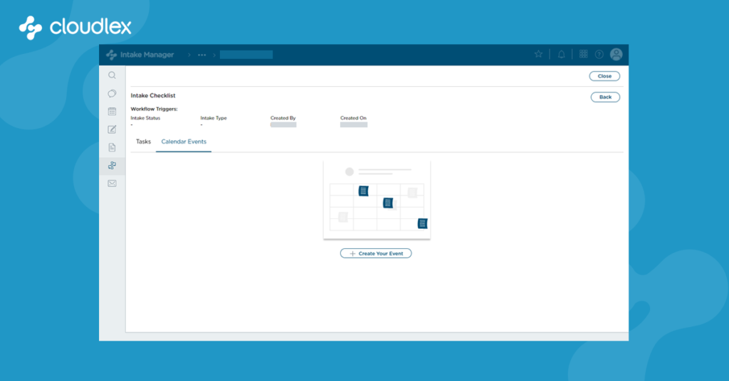 CloudLex’s Intake Workflows