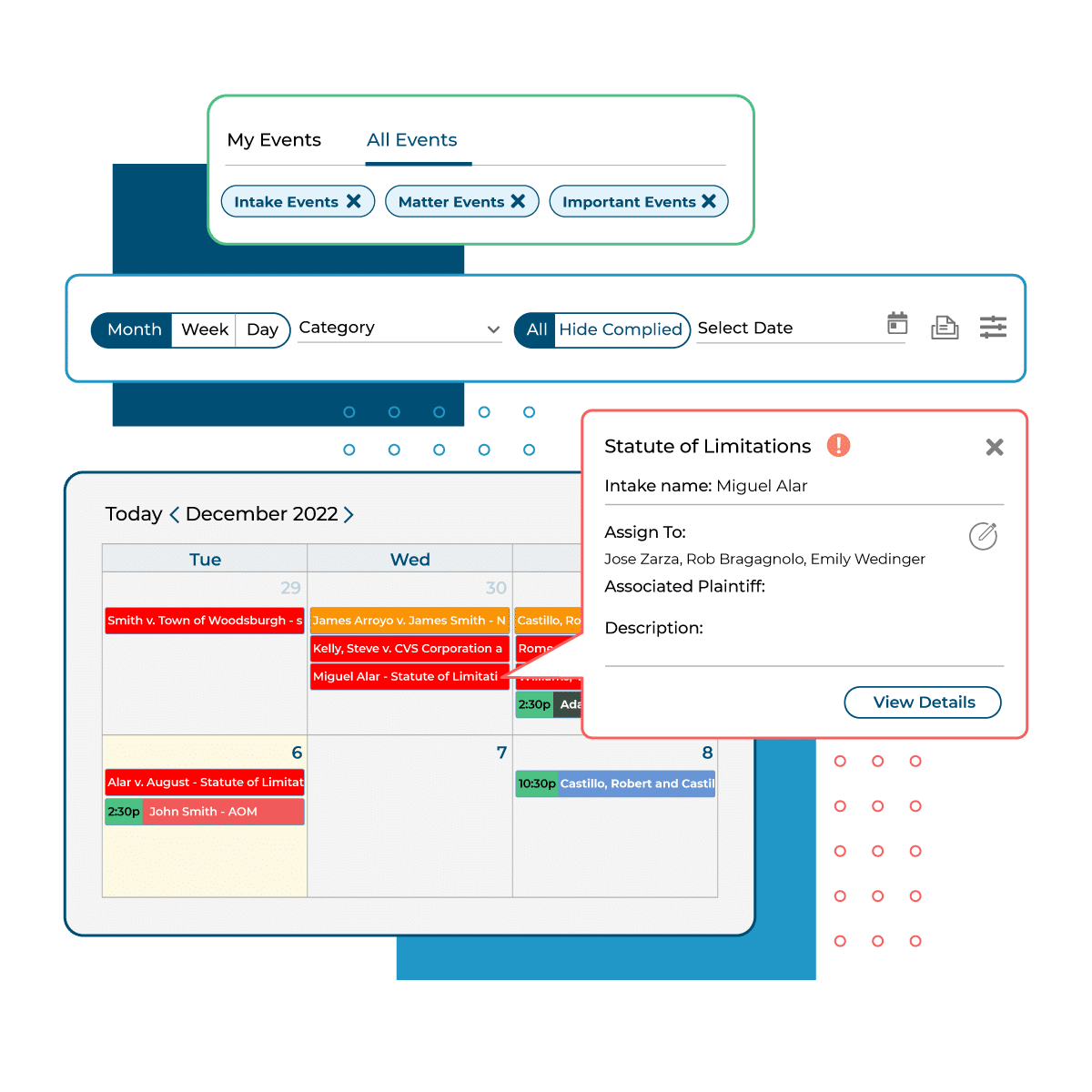 legal calendar management