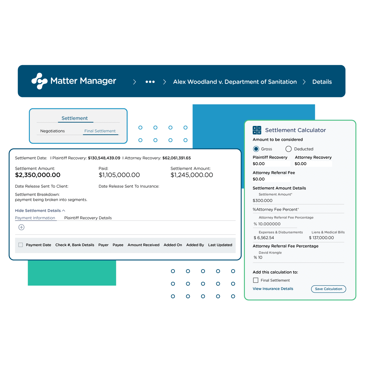 personal injury settlement software personal injury settlement software