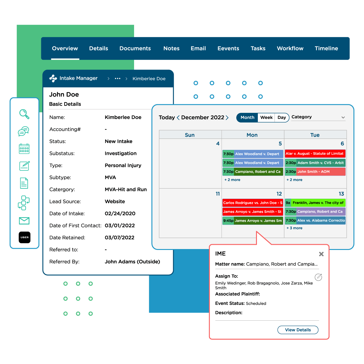 Manage Mass Tort Contacts