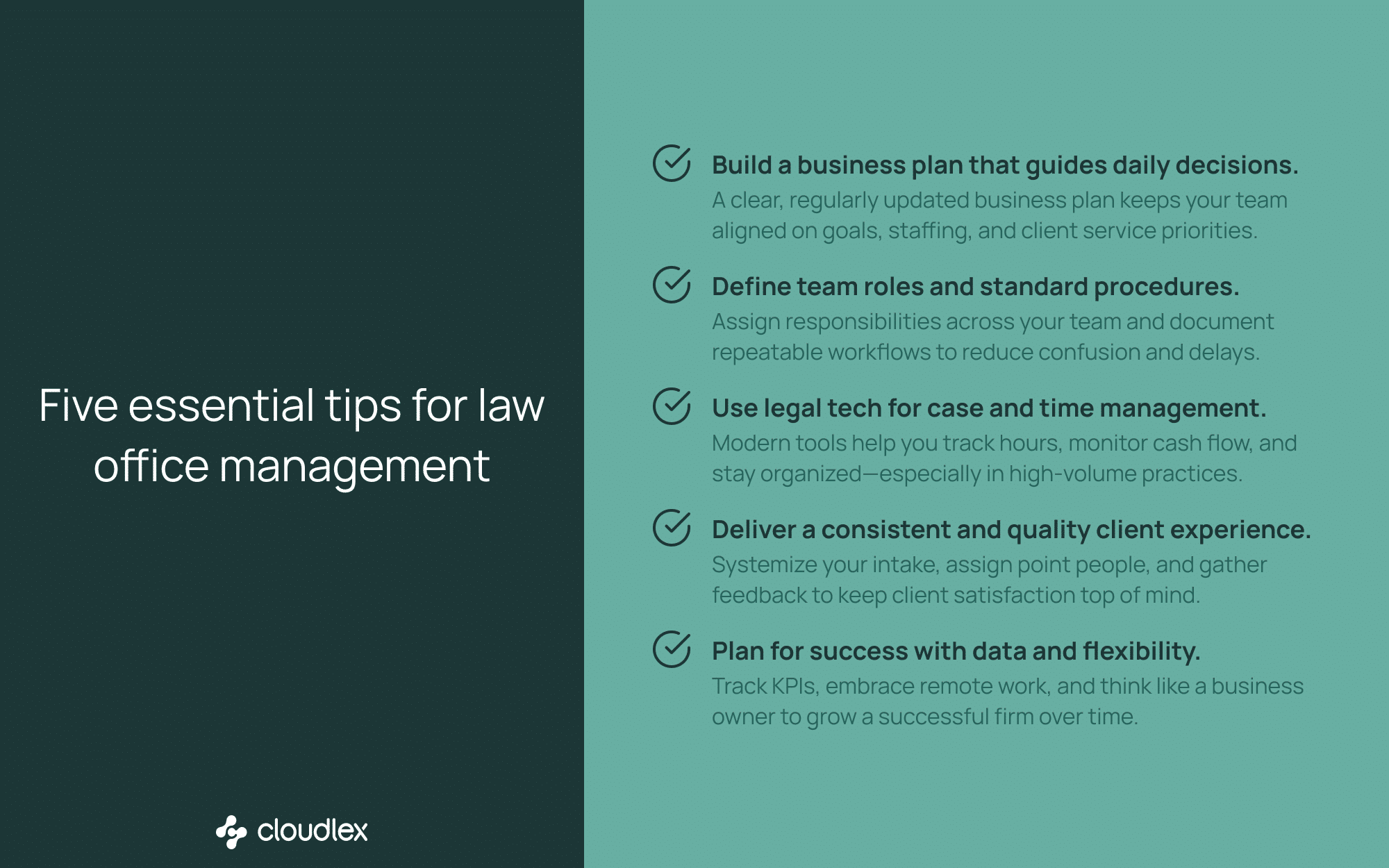 The Essential Guide to Law Office Management | CloudLex