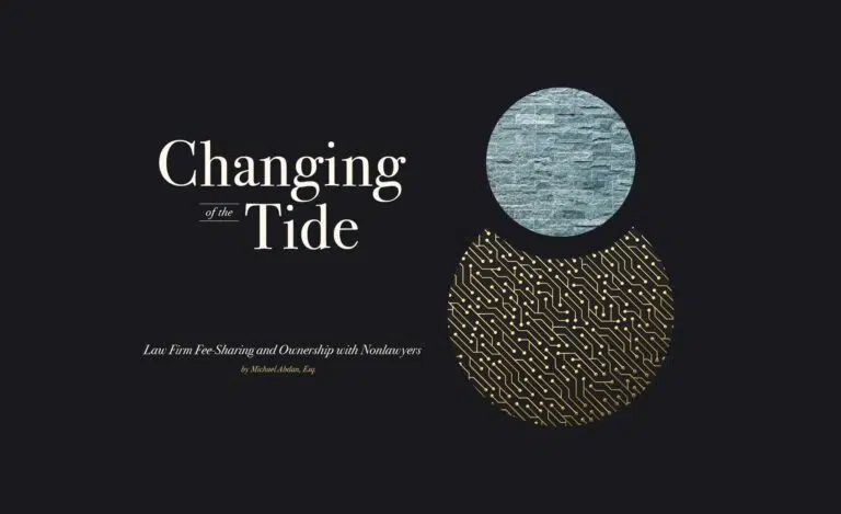 Changing the tide