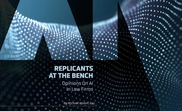 Opinions On AI In Law Firms